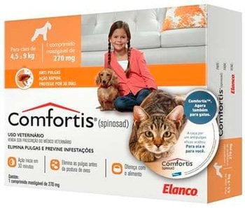 Anti Pulgas Elanco Comfortis Para Gatos: foto