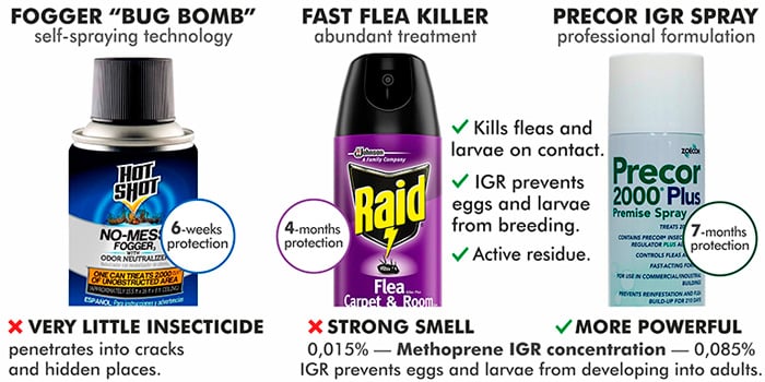 How to get rid of fleas | Best Flea Killers Infographics | StoppestInfo.com
