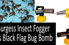 Burgess Insect Fogger Vs Black Flag Bug Bomb